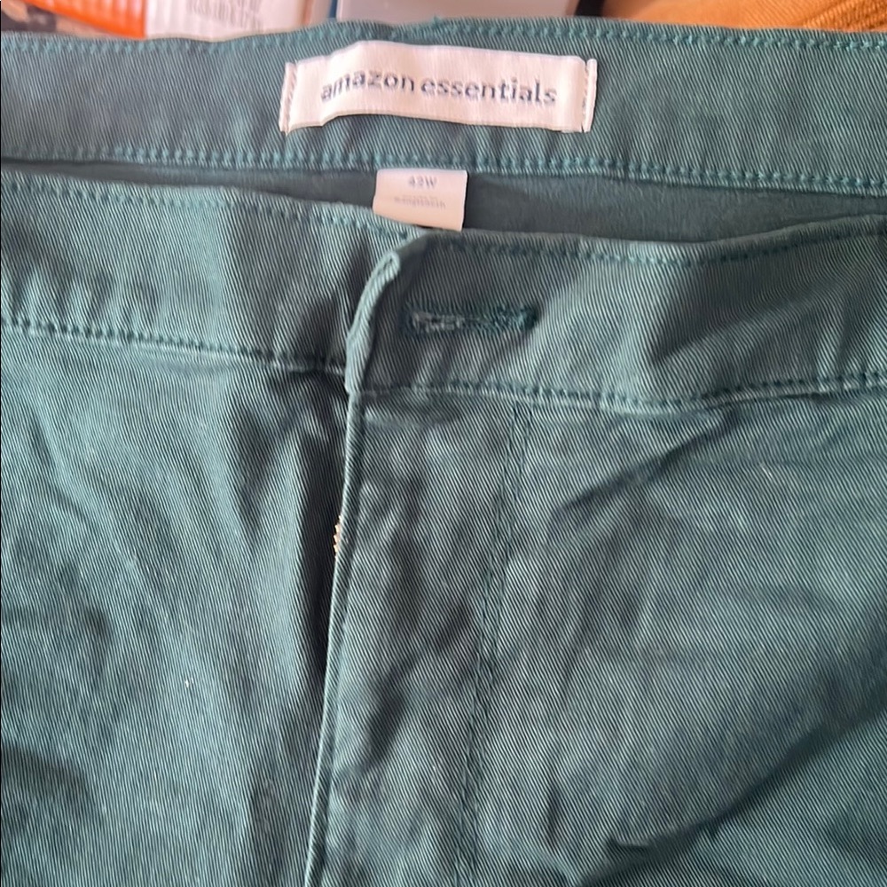 Amazon Essentials Teal Pants